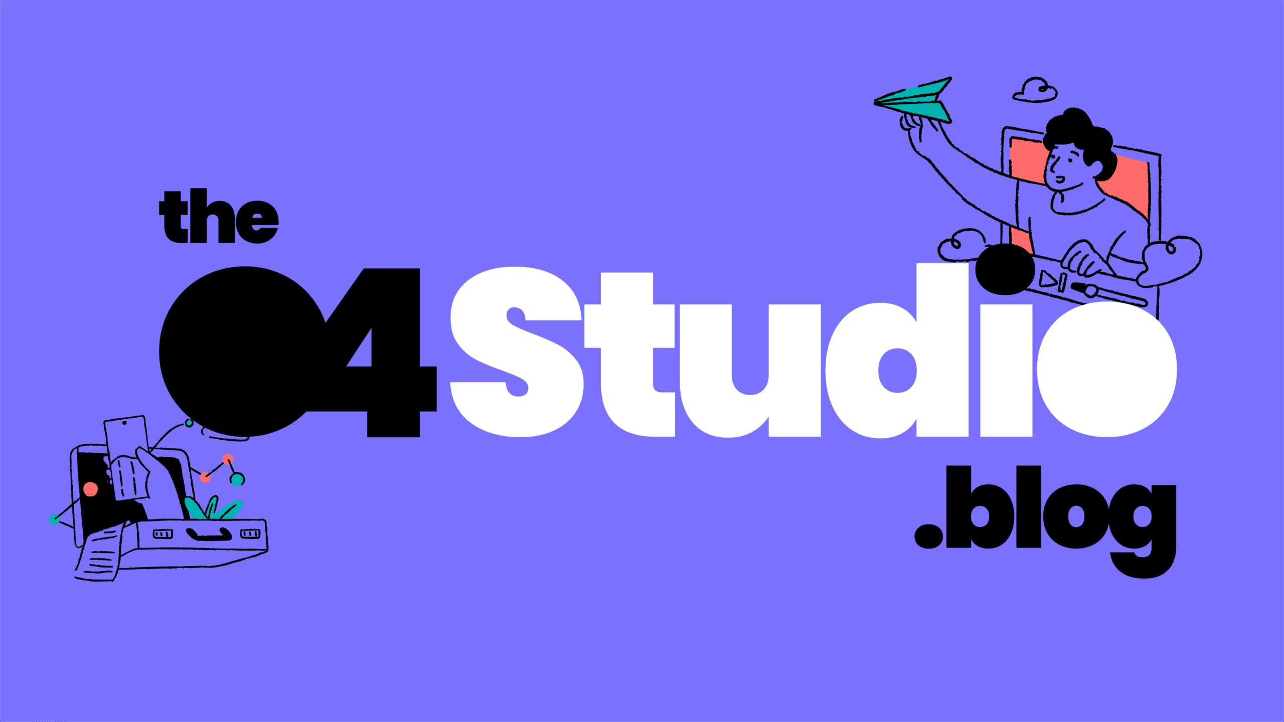 The 04 studio logo